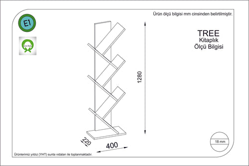 Libreria Tree Rosso (1)