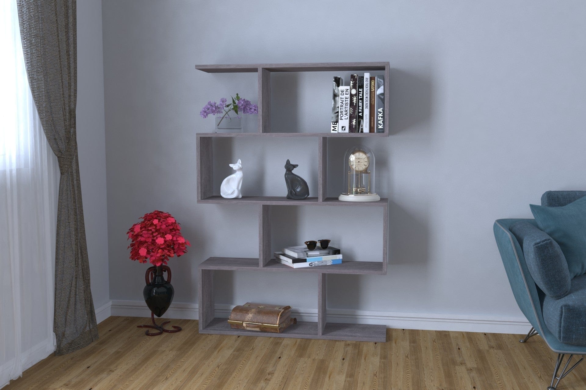 Libreria Zigana Grigio