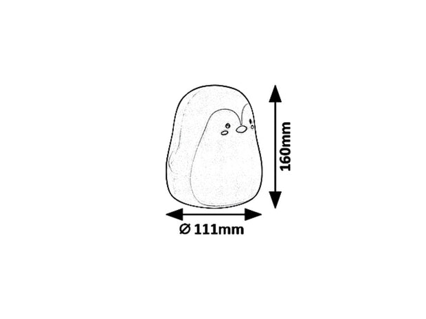 Luce Notturna da bambini Baloo 5410 Bianco (5)