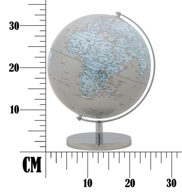 Mappamondo Silver cm Ø 25x34 (7)
