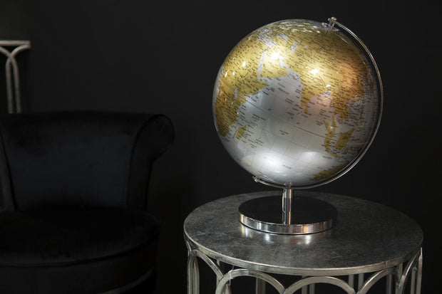 Mappamondo Silver New cm Ø 25x34 (6)