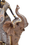 Masai Tribal C/Elefante cm 22,5x12x32,5 (2)