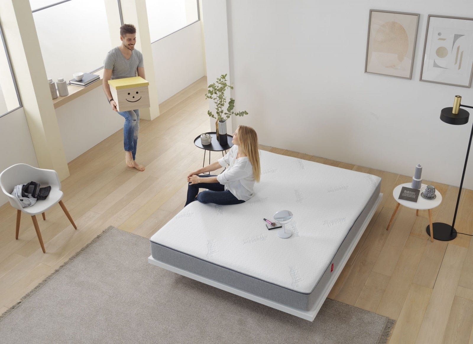 Materasso schiuma Memory Graphite, Cadar - The Mattress, 20 cm (2)