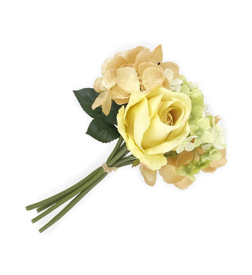 Mazzo fiori artificiali Grace Giallo