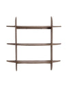 Bizzotto Mensola da muro Westwood 3S Marrone