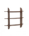Bizzotto Mensola da muro Westwood 3S Marrone