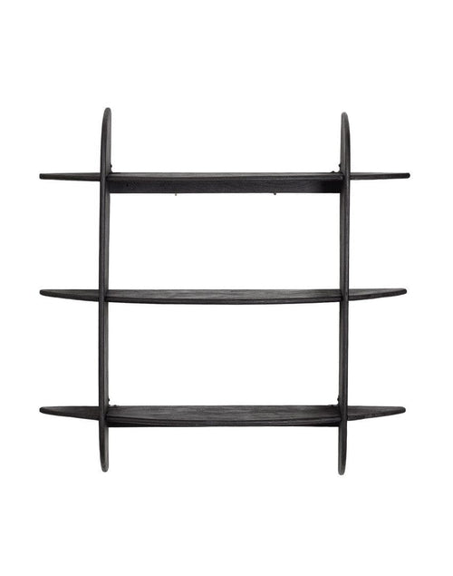 Bizzotto Mensola da muro Westwood 3S Nero