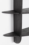Bizzotto Mensola da muro Westwood 3S Nero