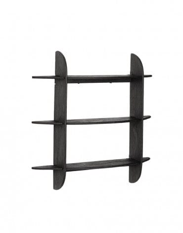 Bizzotto Mensola da muro Westwood 3S Nero
