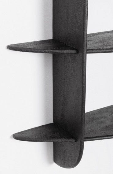 Bizzotto Mensola da muro Westwood 3S Nero
