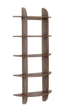 Bizzotto Mensola da muro Westwood 5S Marrone