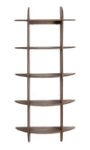 Bizzotto Mensola da muro Westwood 5S Marrone