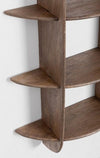 Bizzotto Mensola da muro Westwood 5S Marrone