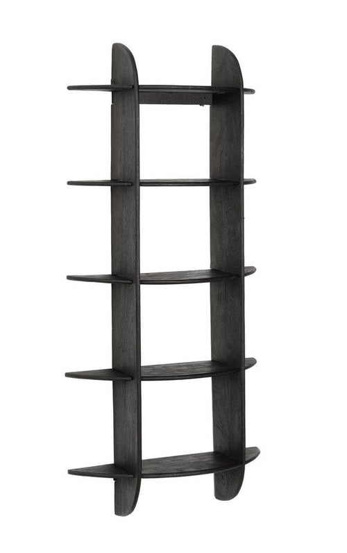 Bizzotto Mensola da muro Westwood 5S Nero