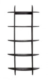 Bizzotto Mensola da muro Westwood 5S Nero