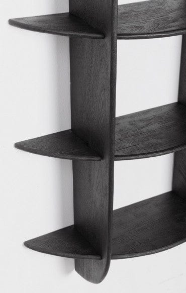 Bizzotto Mensola da muro Westwood 5S Nero
