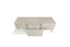 Mobile TV a 1 cassetto e 2 ante Nicole 150-2K1SZ Oro (5)