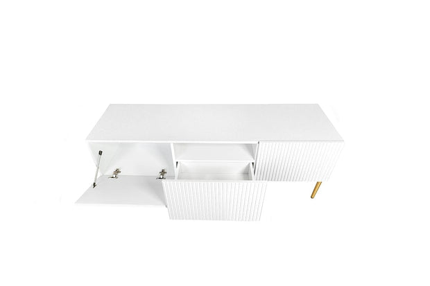Mobile TV a 1 cassetto e 2 ante Nicole 150-2K1SZ Oro (9)