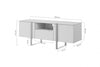Mobile TV a 1 cassetto e 2 ante Verica 150-2D1SZ Crema (7)
