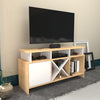 Mobile TV con 1 anta Auburn Quercia (1)