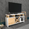 Mobile TV con 1 anta Auburn Quercia (1)