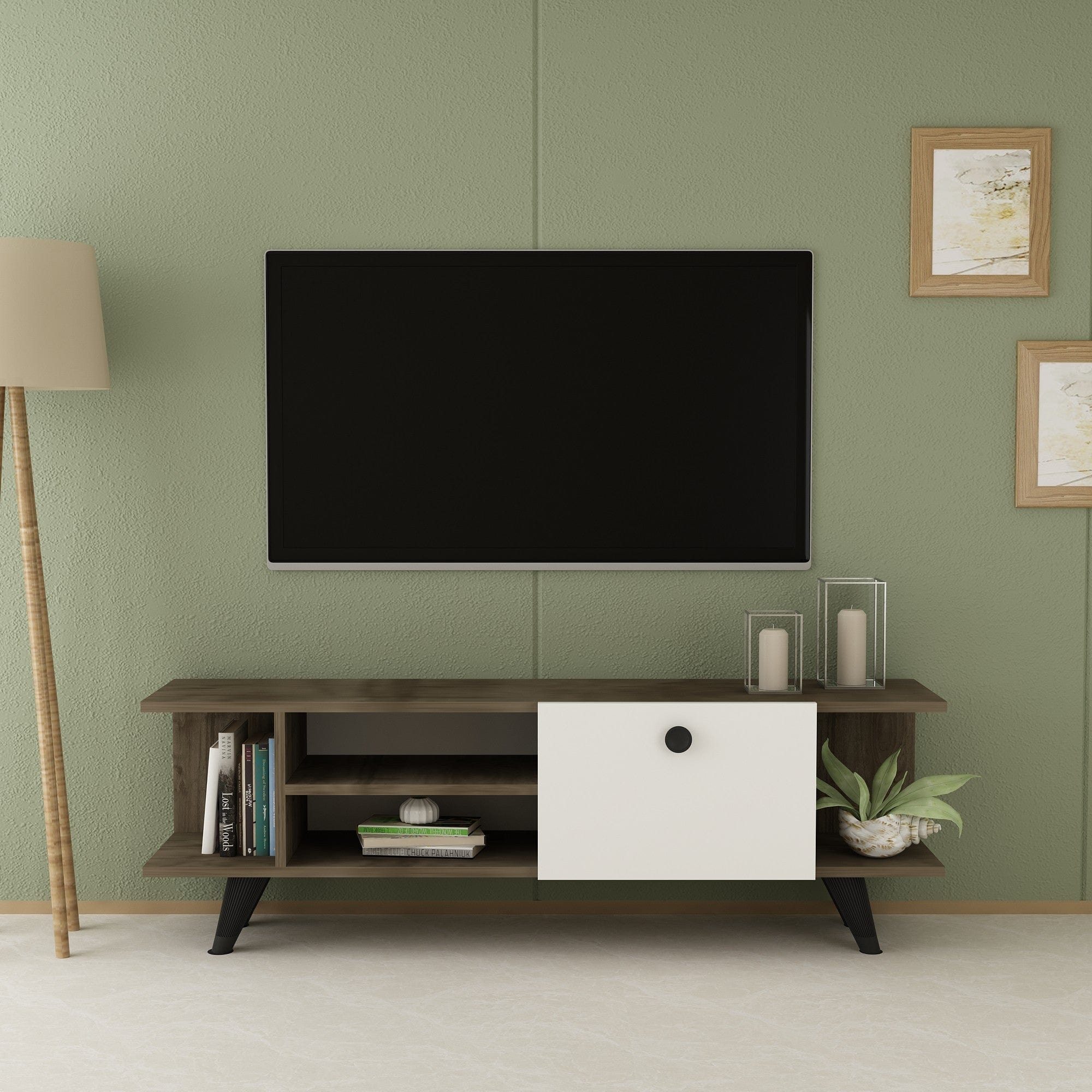 Mobile TV con 1 anta Idil Noce