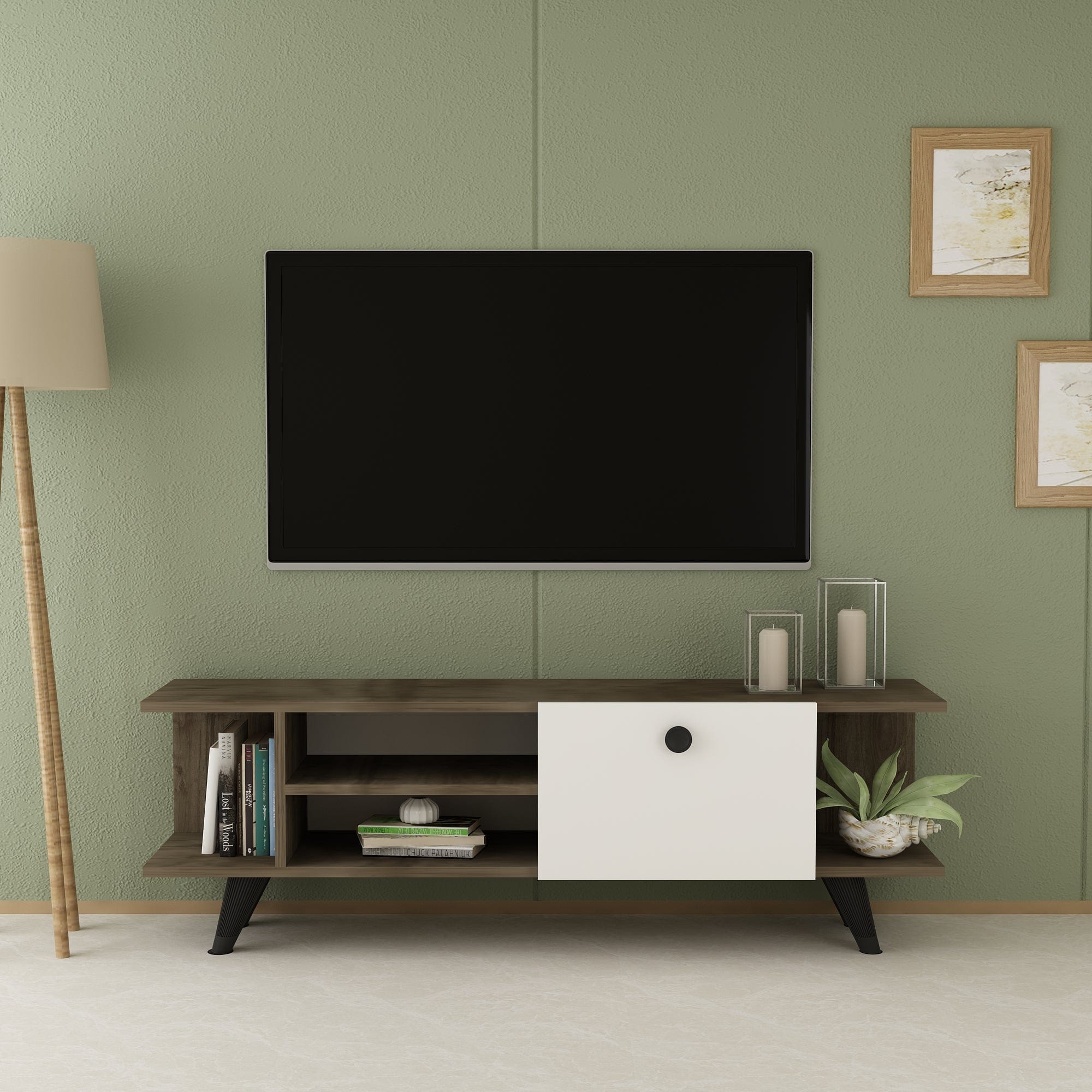 Mobile TV con 1 anta Idil Noce