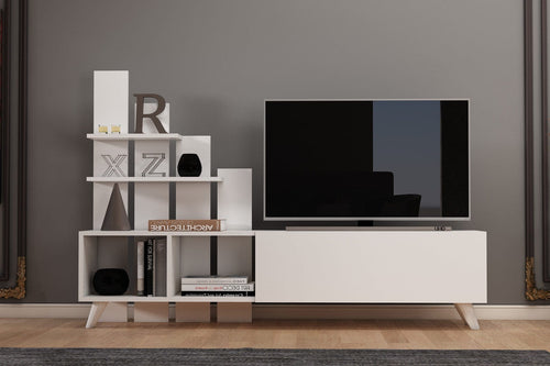 Mobile TV con 1 anta MC607232 Bianco