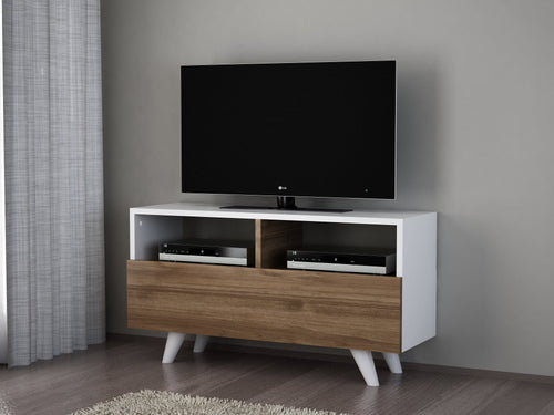 Mobile TV con 1 anta Novella K3 Bianco