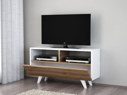 Mobile TV con 1 anta Novella K3 Bianco (1)