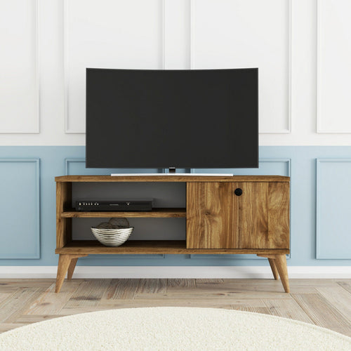 Mobile TV con 1 anta Retro 1550 Noce (1)