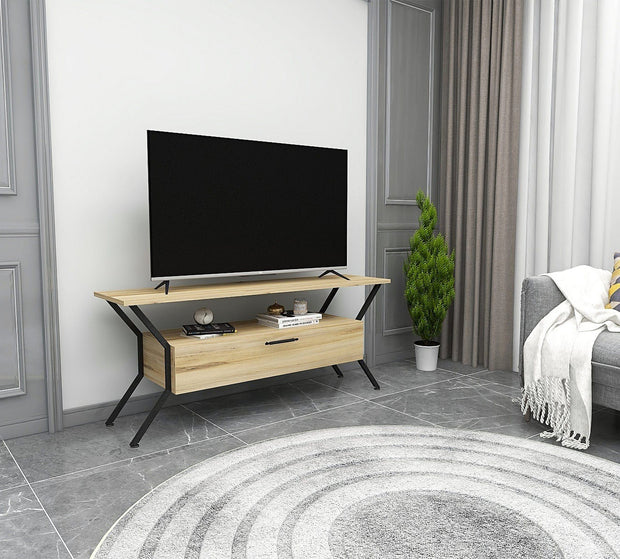 Mobile TV con 1 anta Tarz Nero (1)