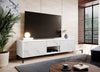 Halmar Mobile TV con 1 cassetto e 2 ante Marmo Bianco