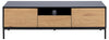 Actona Mobile TV con 1 cassetto e 2 ante Seaford Nero