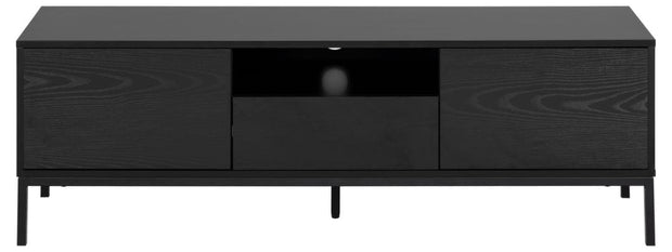 Actona Mobile TV con 1 cassetto e 2 ante Seaford Nero