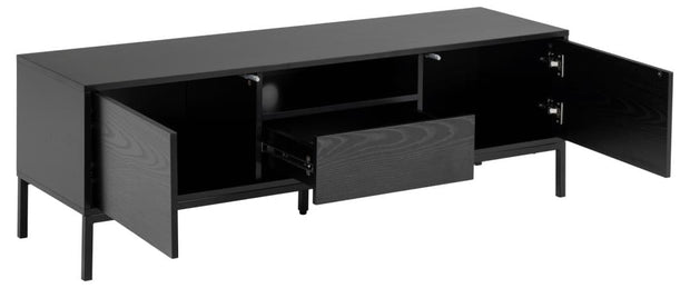 Actona Mobile TV con 1 cassetto e 2 ante Seaford Nero