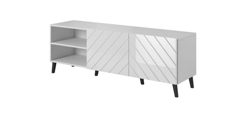Halmar Mobile TV con 2 ante Abeto Bianco