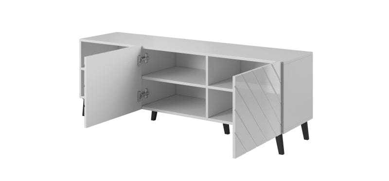 Halmar Mobile TV con 2 ante Abeto Bianco