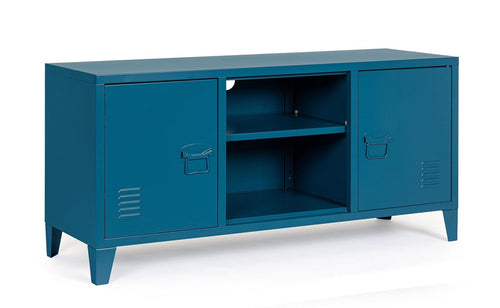 Bizzotto Mobile TV con 2 ante Cambridge Blu