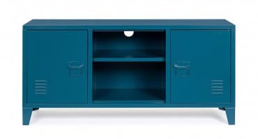 Bizzotto Mobile TV con 2 ante Cambridge Blu