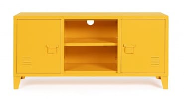 Bizzotto Mobile TV con 2 ante Cambridge Giallo