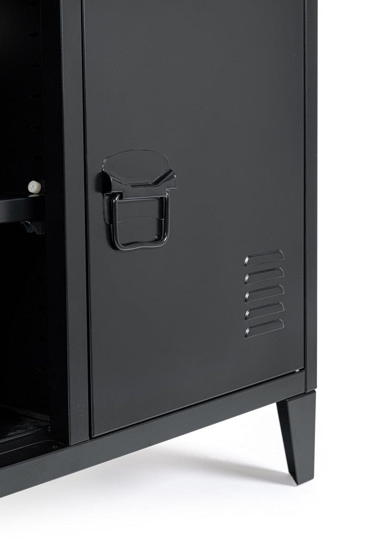 Bizzotto Mobile TV con 2 ante Cambridge Nero
