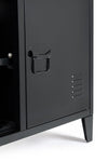 Bizzotto Mobile TV con 2 ante Cambridge Nero