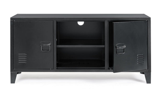 Bizzotto Mobile TV con 2 ante Cambridge Nero
