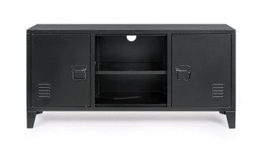 Bizzotto Mobile TV con 2 ante Cambridge Nero