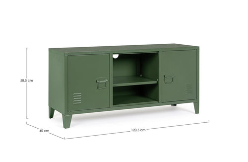 Bizzotto Mobile TV con 2 ante Cambridge Verde