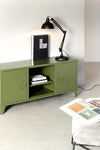Bizzotto Mobile TV con 2 ante Cambridge Verde