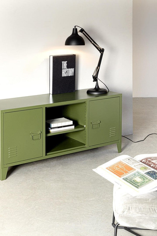 Bizzotto Mobile TV con 2 ante Cambridge Verde