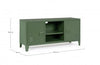 Bizzotto Mobile TV con 2 ante Cambridge Verde