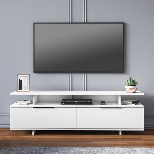 Mobile TV con 2 ante Dream Bianco